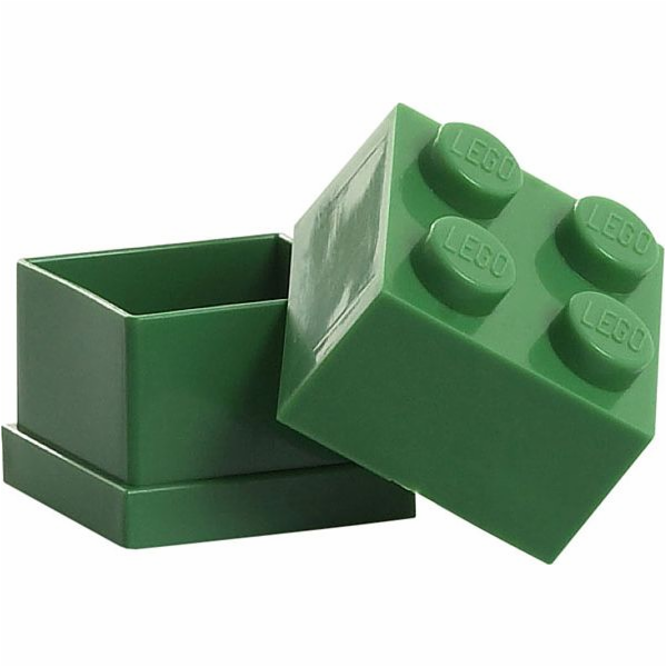 LEGO Mini Box 4 grün, Aufbewahrungsbox