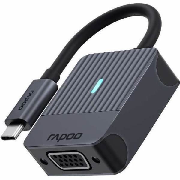 Adapter USB Rapoo UCA-1003 USB-C - VGA Szary (002176840000)