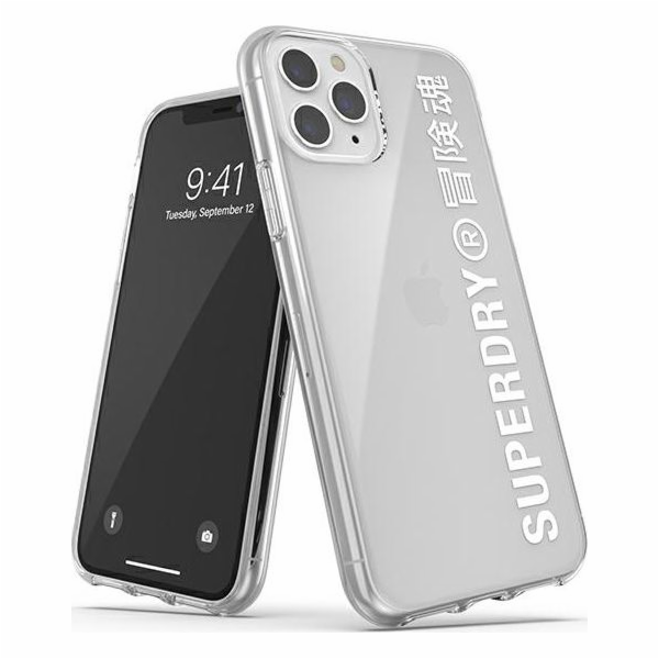 Superdry SuperDry Snap iPhone 11 Pro Max Clear Ca se bílá / bílá 41580