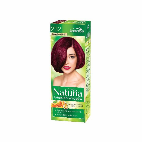 Joanna Naturia Color Barva na vlasy č.232-zralá třešeň 150g