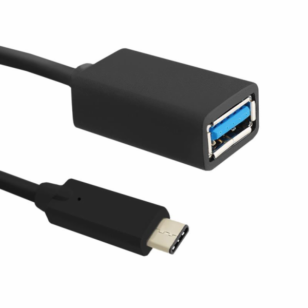 QOLTEC 50485 Qoltec Cable USB 3.1 type C male USB 3.0 A female 0.2m