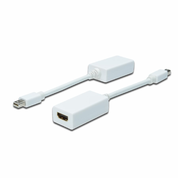 Digitus DisplayPort Mini - HDMI AV adaptér bílý (AK-340411-001-W)