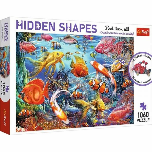 Puzzle Hidden Shapes: Podmořský život