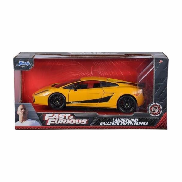 Sběratelské vozidlo Jada Fast &amp; Furious Lamborghini Gallardo 1:24
