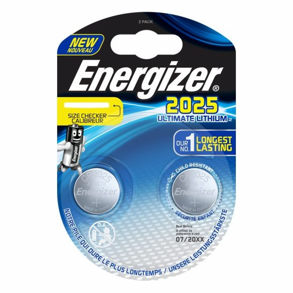 Baterie ENERGIZER CR 2025 B2 Ultimate Lithium