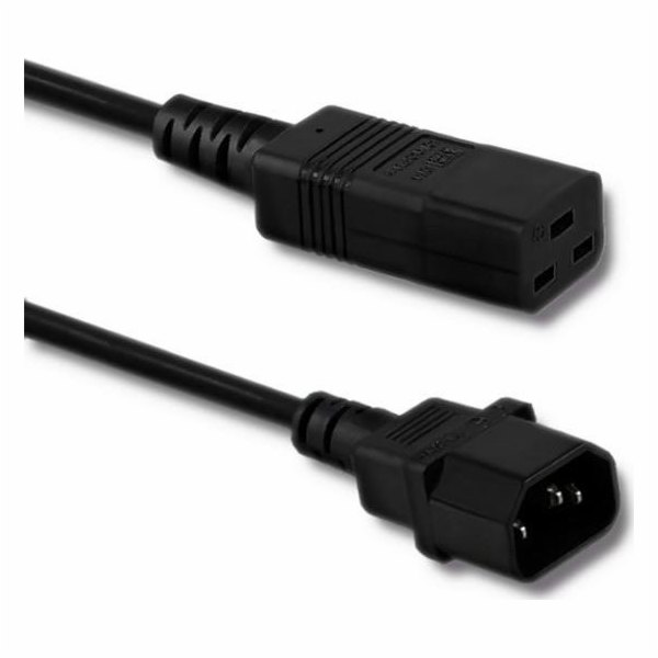 QOLTEC 53990 Qoltec AC power cable for UPS C14/C19 2m