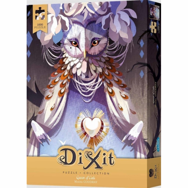 Puzzle 1000 dílků Dixit: Queen of Owls