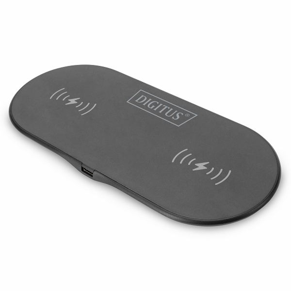 DIGITUS Wireless Charging Pad Duo 15W