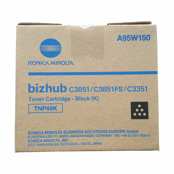 Minolta Toner TNP-49K, černý do bizhub C3351, C3851 (13k)