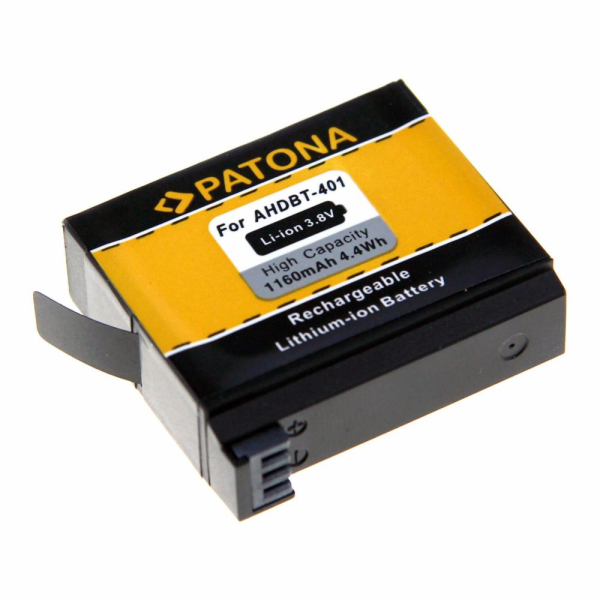 Patona PT1235 PATONA baterie pro digitální kameru GoPro Hero 4 AHDBT-401 1160mAh Li-Ion