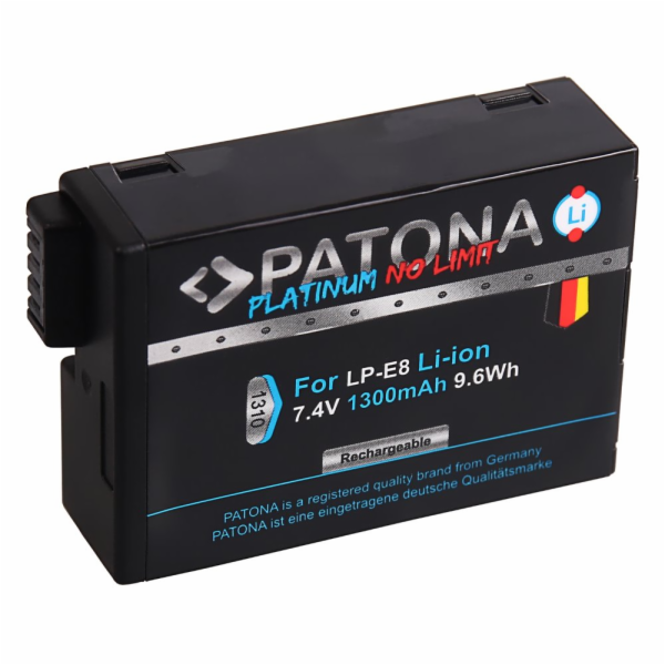 PATONA baterie pro foto Canon LP-E8/LP-E8+ 1300mAh Li-Ion PLATINUM