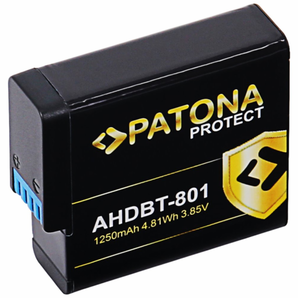 PATONA baterie pro digitální kameru GoPro Hero 5/6/7/8 1250mAh Li-Ion Protect