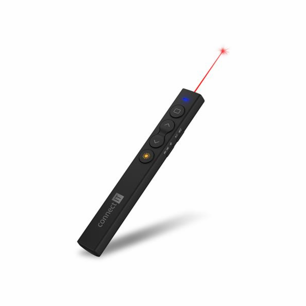 CONNECT IT laserové ukazovátko rechargeable, černá