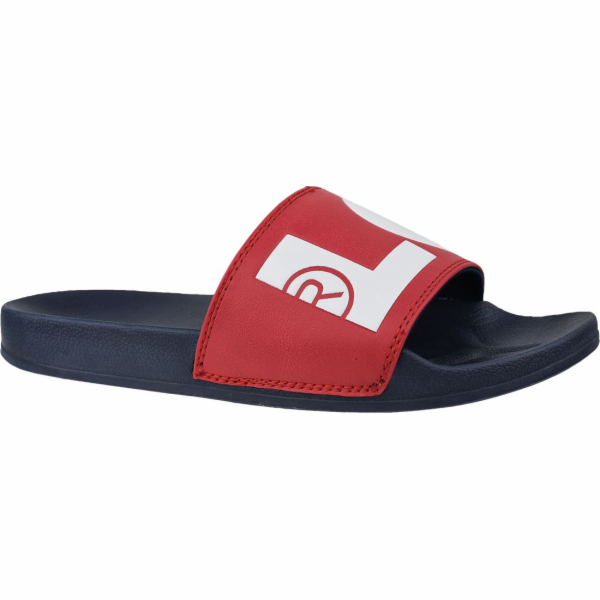 Levi`s Pánské Batwing Slide Sandal červené pantofle 44 (231548-794-87)