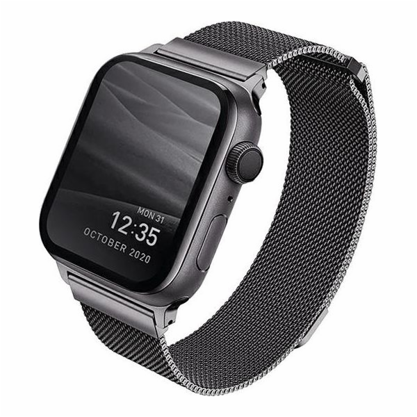Pouzdro Uniq Valencia Apple Watch Series 4/5/6 / SE 40mm grafit
