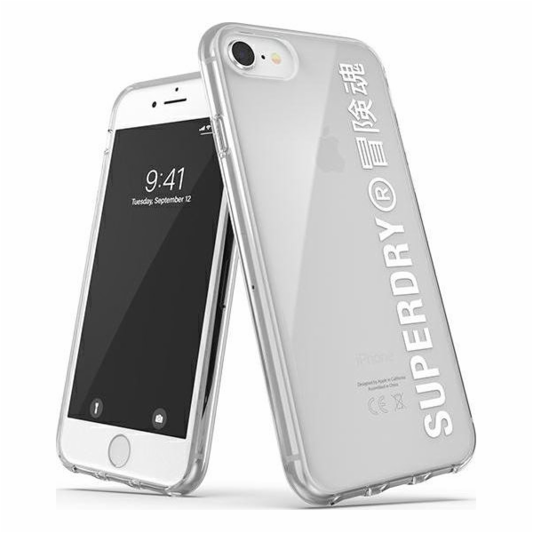 Dr. Nona SuperDry Snap iPhone 6 / 6s / 7/8 / SE 2020 Clear Case bílá / bílá 41573