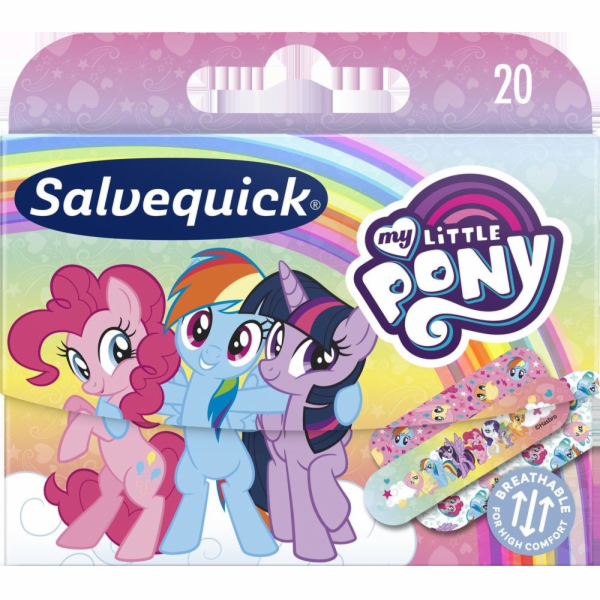 Salvequick Plátky pro děti My Little Pony 20ks.