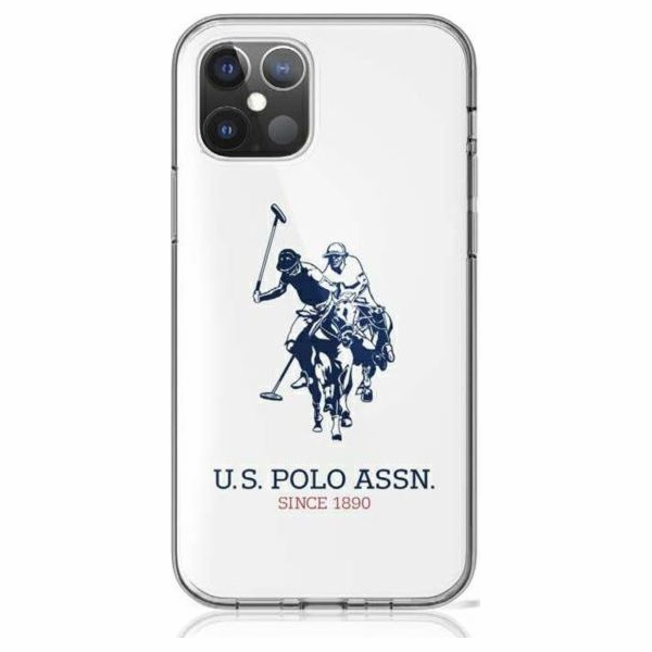 US Polo ASSN US Polo USHCP12LTPUHRWH iPhone 12 Pro Max 6.7 bílá / bílá Shiny Big Logo