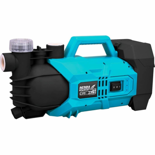 Dedra Baterie vodní pumpa 18V, hadice 1,5m, zpětný ventil, rychlospojky