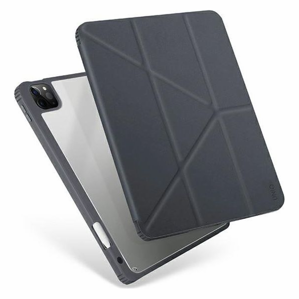 Pouzdro na tablet pro Uniq UNIQ pouzdro Moven iPad Pro 12,9 (2021) Antimikrobiální šedá / uhlově šedá