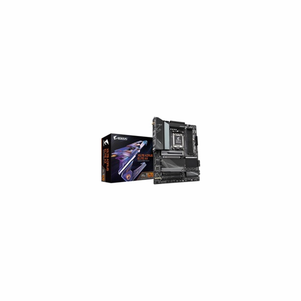 GIGABYTE MB Sc AM5 X670 AORUS ELITE AX, AMD X670, 4xDDR5, 1xHDMI, WI-FI