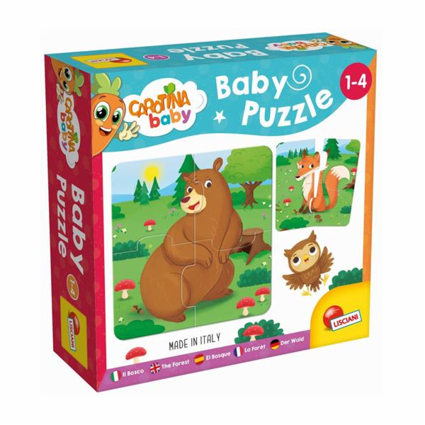Puzzle - V lese Carotina Baby