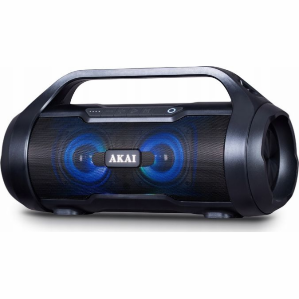 Reproduktor AKAI, ABTS-50, přenosný, Bluetooth, voděodolný IPX5, funkce TWS, 15 W RMS
