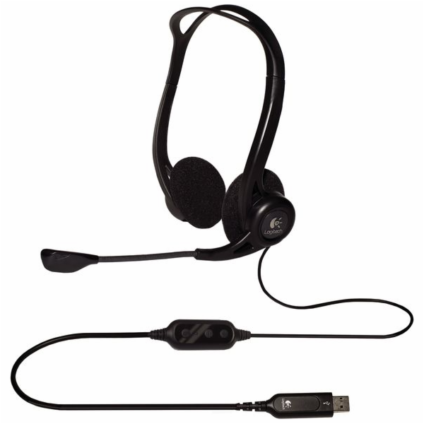 Logitech PC Headset 960 OEM sluchátka s mikrofonem (981-000100)