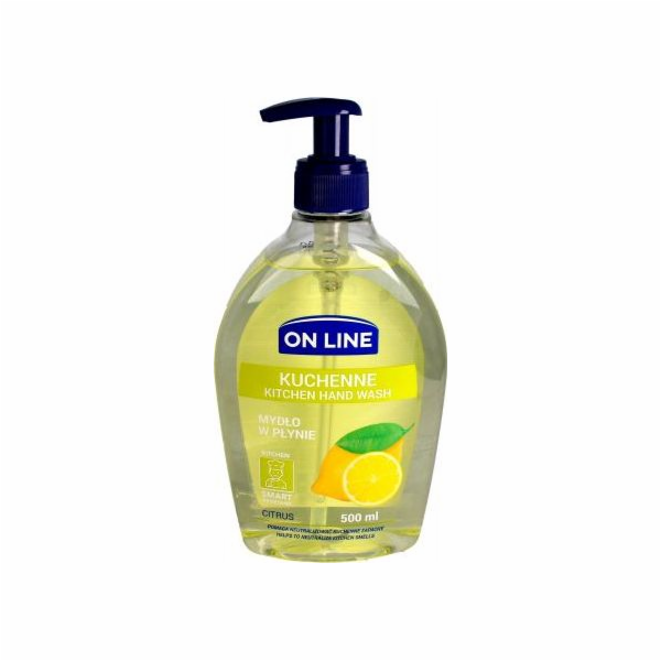 Kuchyňské mýdlo On Line v dávkovači citrusů 500 ml