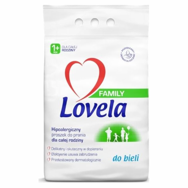 Lovela Lovela FAMILY Prací prášek na bílé prádlo, 2,1 kg