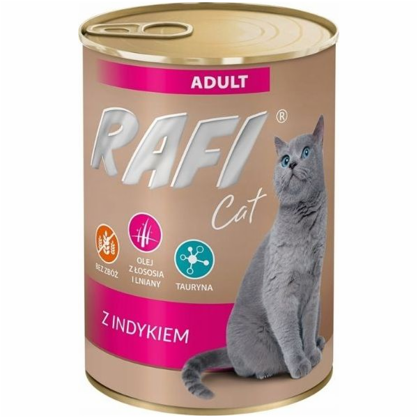 Rafi Rafi krmivo pro kočky krůtí 400g