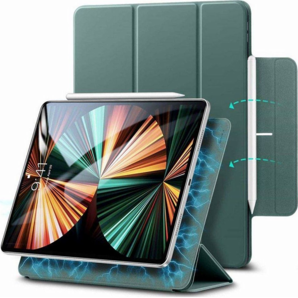 Pouzdro na tablet ESR Magnetické pouzdro ESR Rebound Apple iPad Pro 11 2020/2021 (2. a 3. generace) Forrest Green