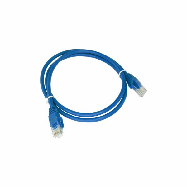 Alantec Patch-cord U/UTP kat.5e PVC 0.25m niebieski ALANTEC