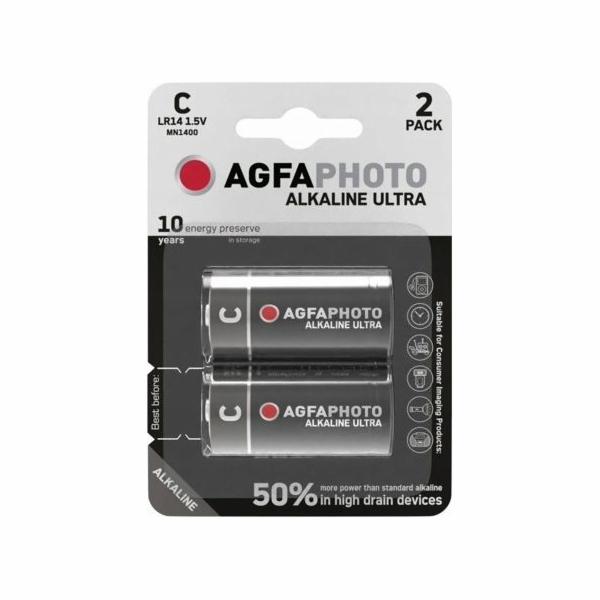 Agfa Bateria Ultra C / R14 2 szt.