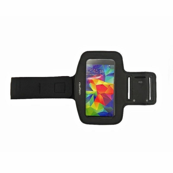 Qoltec Sportovní Armband smartphone max.5 černá