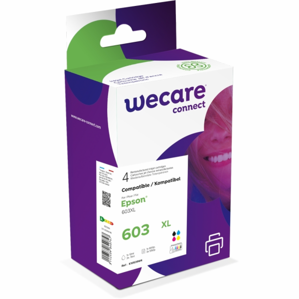 WECARE Epson T03A640 - kompatibilní WECARE ARMOR ink sada kompatibilní s Epson 603XL, C13T03A640, CMYK