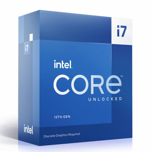 CPU INTEL Core i7-13700KF, 3.40GHz, 30MB L3 LGA1700, BOX (bez chladiče a bez VGA)