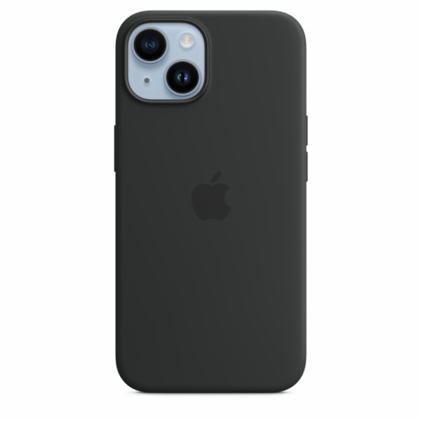 Silikonové pouzdro s MagSafe pro iPhone 14 - Midnight