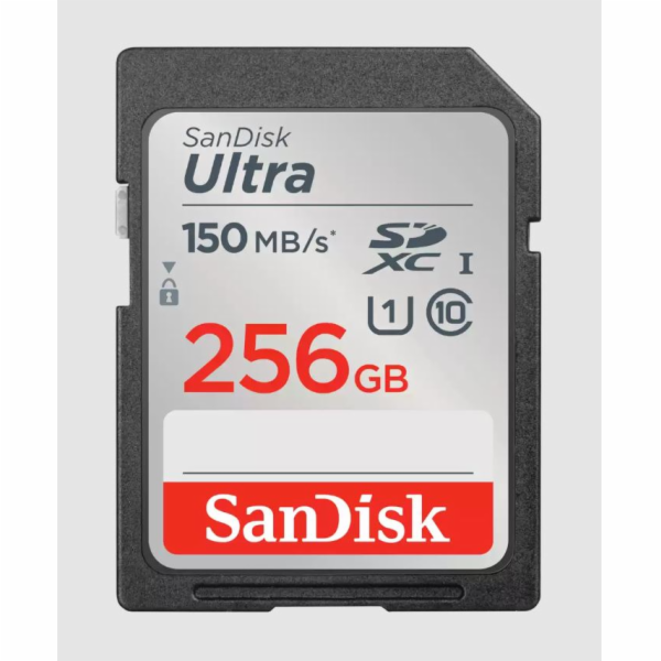 SanDisk SDXC karta Ultra 256GB (150MB/s)