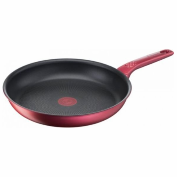 Patelnia Tefal TEFAL Daily Chef Pan G2730672 Diameter 28 cm, Suitable for induction hob, Fixed handle, Red