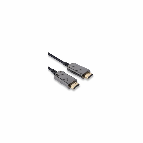 PremiumCord Ultra High Speed HDMI 2.1 optický fiber kabel 8K@60Hz,zlacené 25m