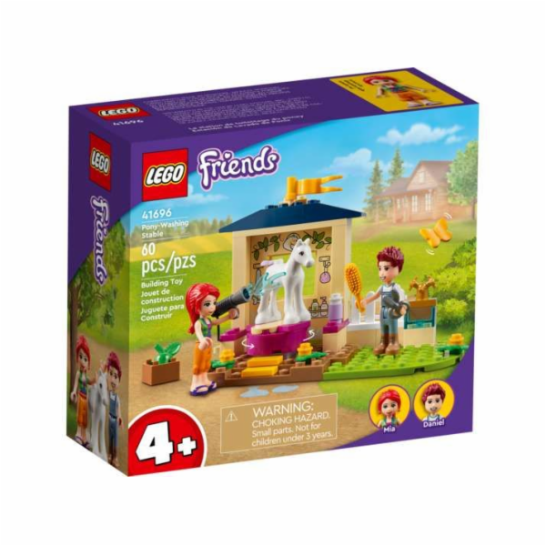 LEGO Friends 41696 Pony Washing Stable 4+