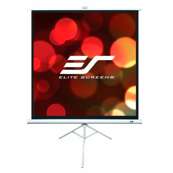 Elite Screens T99NWS1 ELITE SCREENS plátno mobilní trojnožka 99" (251,5 cm)/ 1:1/ 177,8 x 177,8 cm/ Gain 1,1/ case bílý