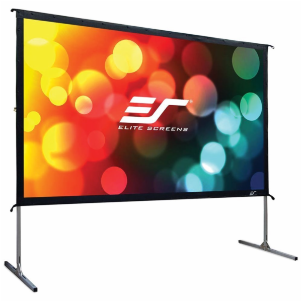 Elite Screens OMS150H2-DUAL ELITE SCREENS plátno mobilní outdoor stativ 150" (381 cm)/ 16:9/ 186,9 x 332 cm/ hliníkový/ přední a zadní projekce