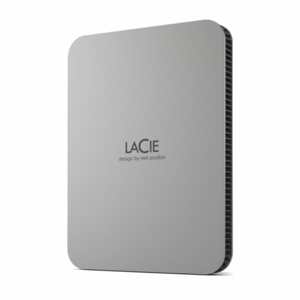 Ext. HDD LaCie Mobile Drive 2TB USB-C stříbrná