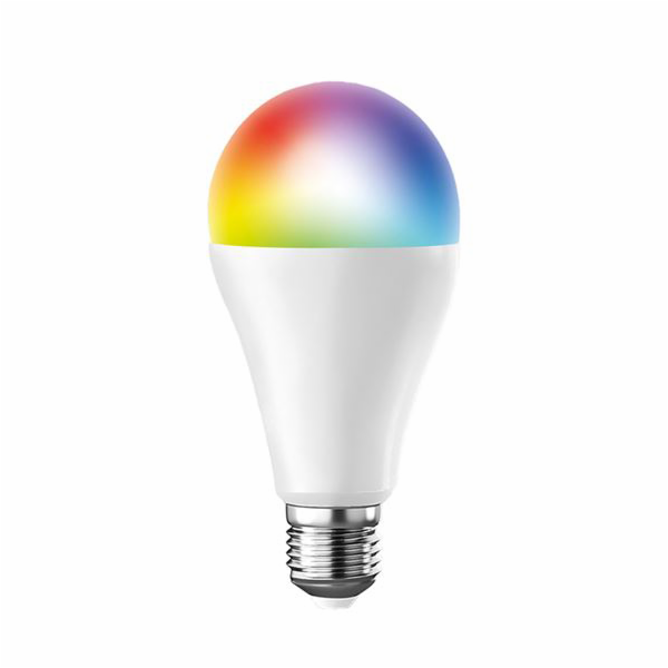 Solight LED SMART WIFI žárovka, klasický tvar, 15W, E27, RGB, 270°, 1350lm