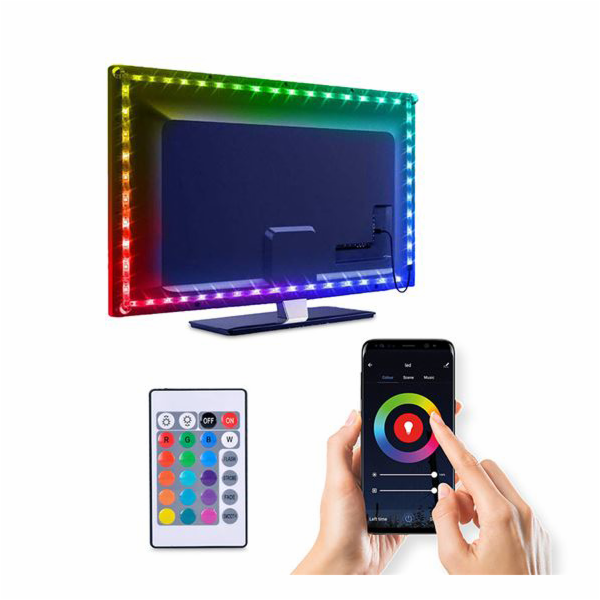 Solight LED WIFI smart RGB pásek pro TV, 4x50cm, USB