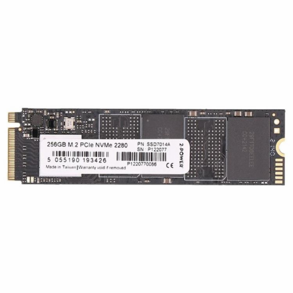 2-Power SSD 256GB, SSD7014A 2-Power SSD 256GB M.2 PCIe NVMe 2280