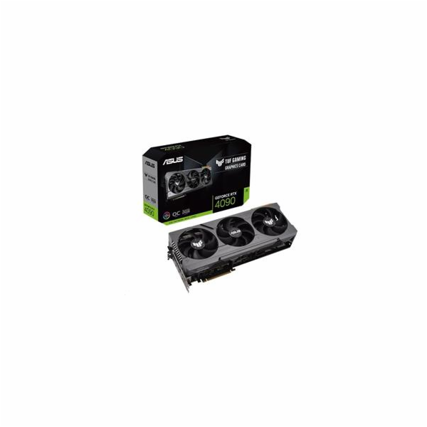 ASUS VGA NVIDIA GeForce TUF Gaming RTX 4090 OC Edition 24GB GDDR6X, RTX 4090, 24GB GDDR6X, 3xDP, 2xHDMI