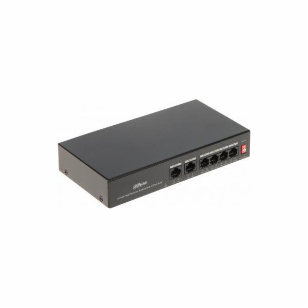 Dahua PFS3006-4ET-36, 6portový Fast Ethernet Switch se 4portovým PoE
